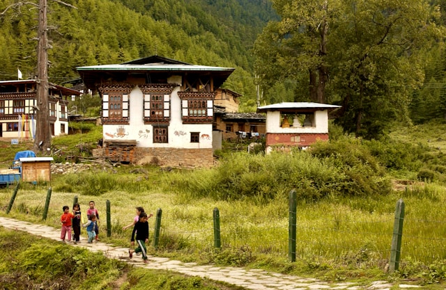 Dochula a popular place in bhutan