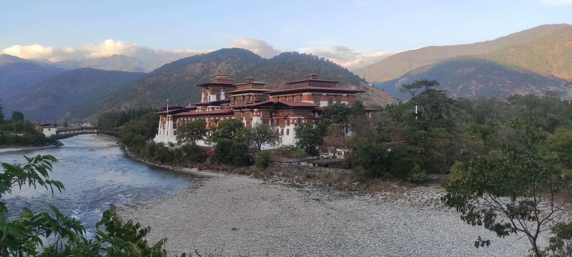 Punakha Dzong a popular place in bhutan